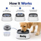 No-Spill Dog Water Bowl