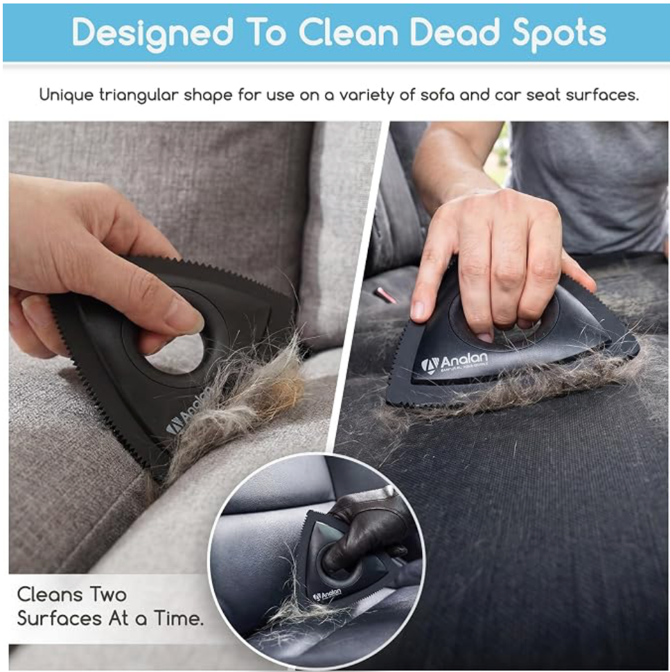 Triangular Silicone Pet Hair Remover