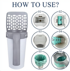 Portable Travel Cat Litter Scoop